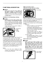 Предварительный просмотр 7 страницы Makita XRU01 Instruction Manual