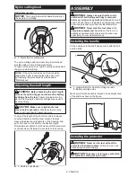 Предварительный просмотр 9 страницы Makita XRU13 Instruction Manual