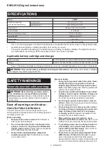 Preview for 2 page of Makita XRW01 Instruction Manual