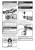 Предварительный просмотр 7 страницы Makita XRW01 Instruction Manual