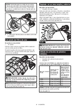 Preview for 41 page of Makita XSA01 Instruction Manual