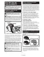 Preview for 17 page of Makita XSC03 Instruction Manual