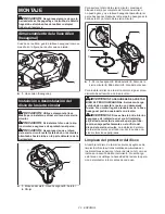 Preview for 20 page of Makita XSC03 Instruction Manual