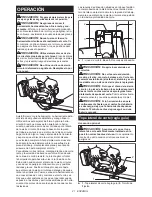 Preview for 21 page of Makita XSC03 Instruction Manual