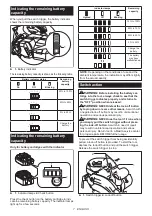 Предварительный просмотр 7 страницы Makita XSC04 Instruction Manual