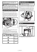 Предварительный просмотр 8 страницы Makita XSC04 Instruction Manual