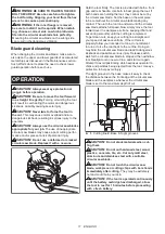 Предварительный просмотр 11 страницы Makita XSC04 Instruction Manual