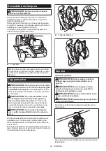 Предварительный просмотр 22 страницы Makita XSC04 Instruction Manual