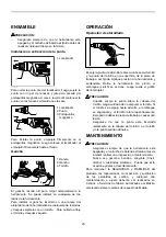 Предварительный просмотр 20 страницы Makita XSF01 Instruction Manual