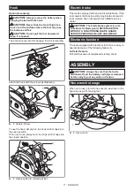 Preview for 11 page of Makita XSH04 Instruction Manual