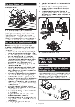 Preview for 14 page of Makita XSH04 Instruction Manual