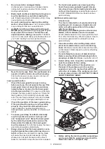 Предварительный просмотр 5 страницы Makita XSH08 Instruction Manual