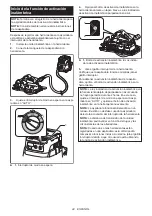 Предварительный просмотр 44 страницы Makita XSH10 Instruction Manual