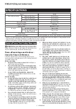 Preview for 2 page of Makita XSJ02 Instruction Manual