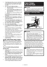 Предварительный просмотр 4 страницы Makita XSJ02 Instruction Manual