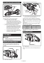 Preview for 6 page of Makita XSJ02 Instruction Manual