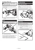 Предварительный просмотр 8 страницы Makita XSJ03 Instruction Manual