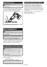 Preview for 18 page of Makita XSJ03 Instruction Manual