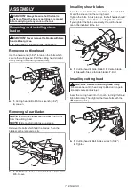 Preview for 7 page of Makita XSJ04 Instruction Manual