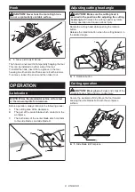 Preview for 8 page of Makita XSJ04 Instruction Manual