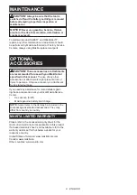 Preview for 9 page of Makita XSJ04 Instruction Manual