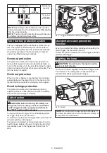 Предварительный просмотр 6 страницы Makita XSJ05 Instruction Manual