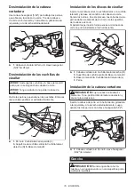 Предварительный просмотр 16 страницы Makita XSJ05 Instruction Manual