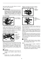 Предварительный просмотр 29 страницы Makita XSL01Z Instruction Manual