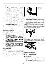 Предварительный просмотр 48 страницы Makita XSL01Z Instruction Manual