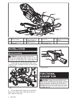 Preview for 6 page of Makita XSL02 Instruction Manual