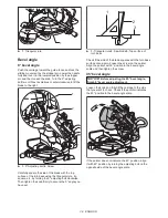 Предварительный просмотр 38 страницы Makita XSL03 Instruction Manual