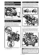 Предварительный просмотр 50 страницы Makita XSL03 Instruction Manual