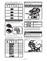 Preview for 10 page of Makita XSL05 Instruction Manual