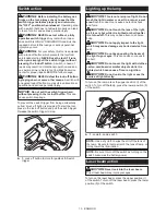 Preview for 15 page of Makita XSL05 Instruction Manual