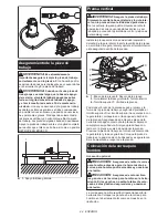 Предварительный просмотр 44 страницы Makita XSL05 Instruction Manual