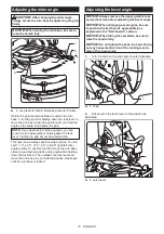 Preview for 15 page of Makita XSL07 Instruction Manual