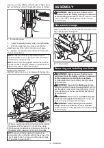 Предварительный просмотр 18 страницы Makita XSL07 Instruction Manual