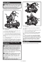 Предварительный просмотр 24 страницы Makita XSL07 Instruction Manual