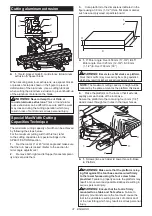 Предварительный просмотр 31 страницы Makita XSL07 Instruction Manual