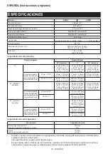 Предварительный просмотр 43 страницы Makita XSL07 Instruction Manual