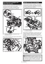 Предварительный просмотр 52 страницы Makita XSL07 Instruction Manual