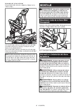 Предварительный просмотр 61 страницы Makita XSL07 Instruction Manual