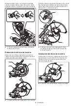 Предварительный просмотр 62 страницы Makita XSL07 Instruction Manual