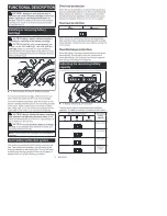 Preview for 11 page of Makita XSL08 Instruction Manual