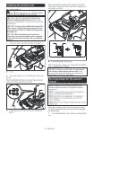 Предварительный просмотр 34 страницы Makita XSL08 Instruction Manual