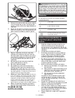 Предварительный просмотр 18 страницы Makita XSR01 Instruction Manual