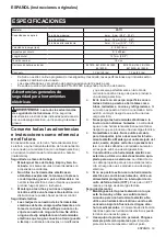 Preview for 19 page of Makita XT1501 Instruction Manual