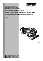 Preview for 69 page of Makita XT1501 Instruction Manual