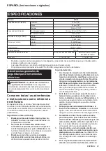 Preview for 319 page of Makita XT1501 Instruction Manual