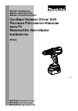 Preview for 1 page of Makita XT269R Instruction Manual